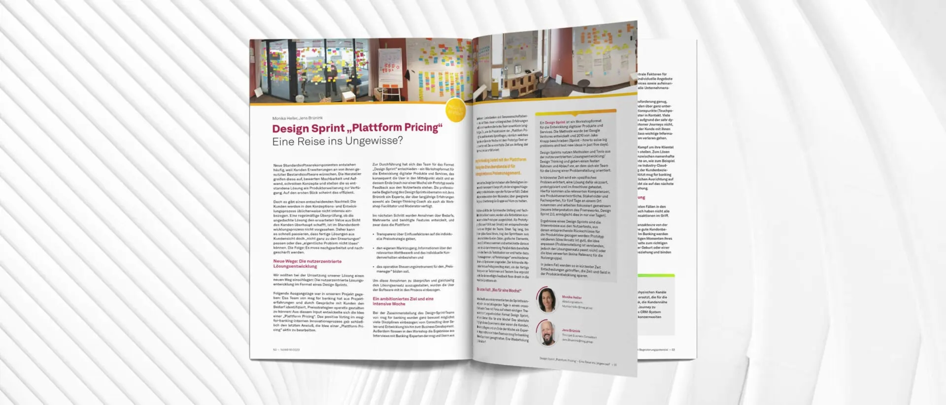 Design Sprint "Plattform Pricing" - Eine Reise ins Ungewisse? (NEWS 01/2023)