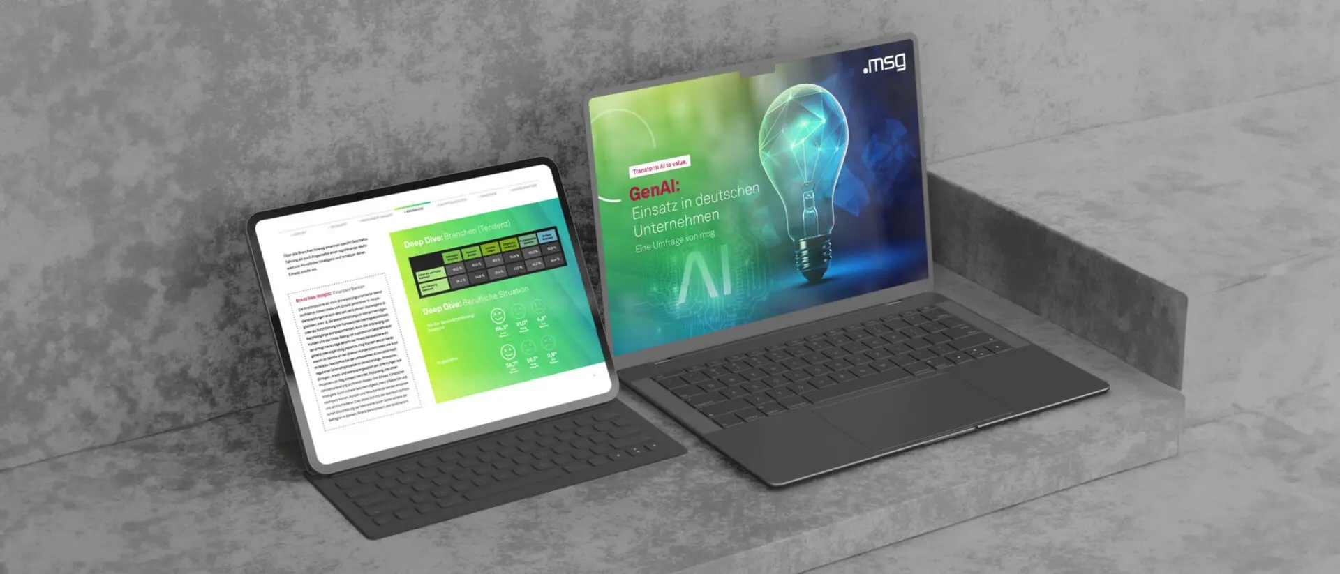 Generative KI: So setzen deutsche Unternehmen sie ein - Umfrage 2023