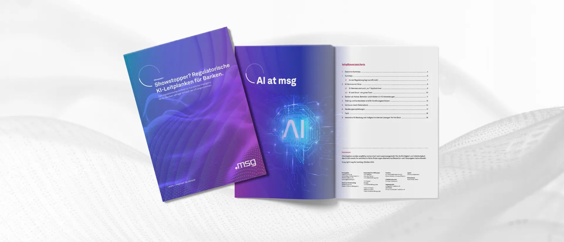 Showstopper? Regulatorische KI-Leitplanken für Banken - Whitepaper 2024