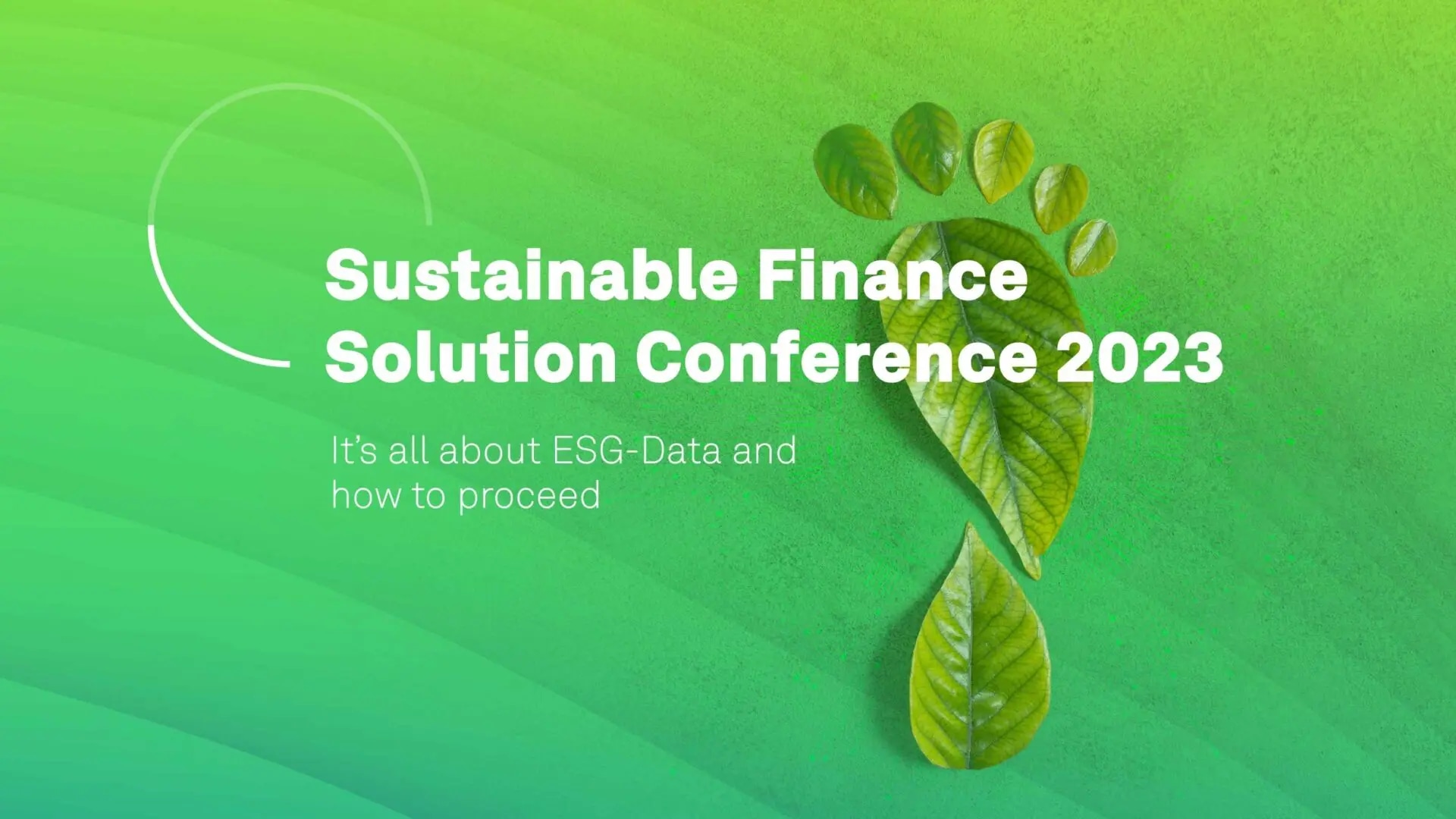Rückblick auf die Sustainable Finance Solution Conference 2023