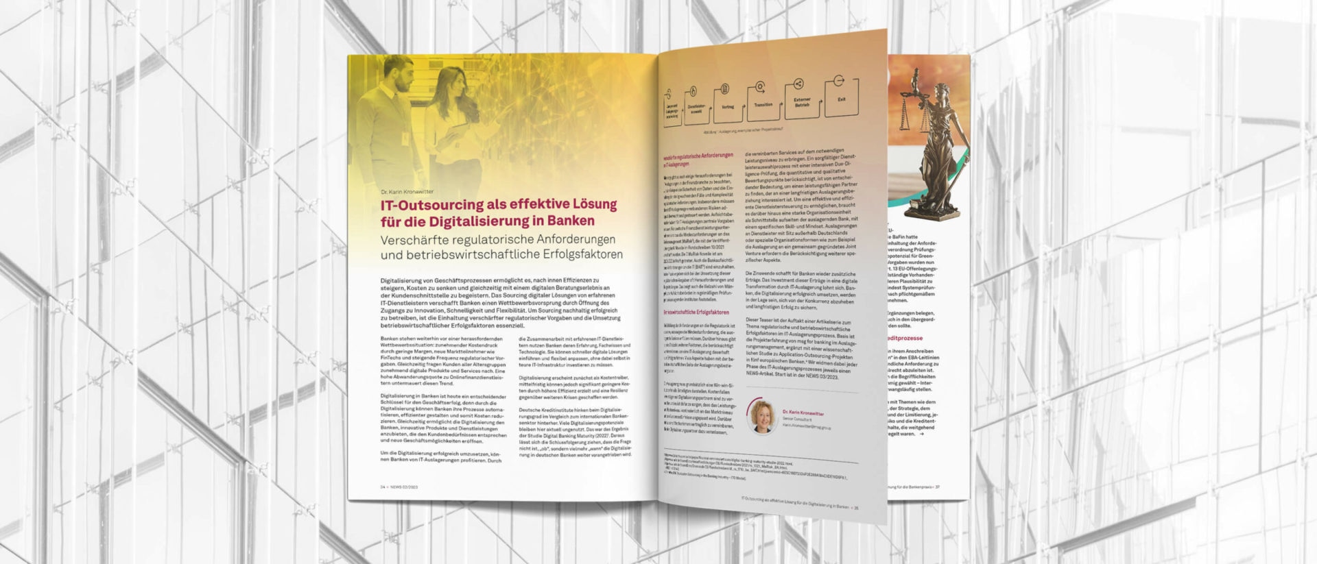IT-Outsourcing als effektive Lösung für die Digitalisierung in Banken (NEWS 02/2023)